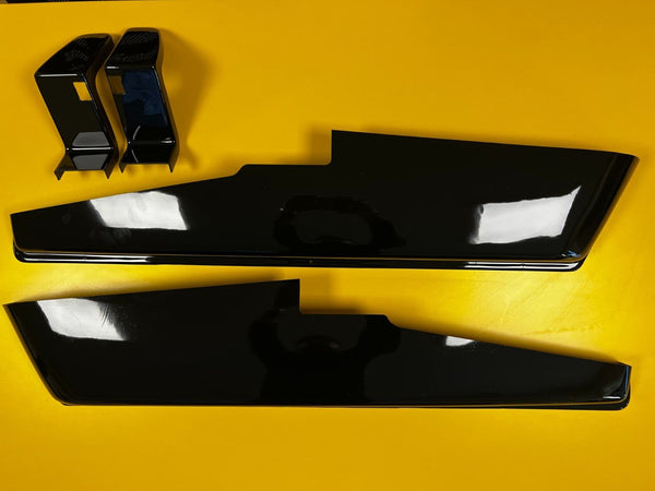 Pair ABS Glossy Plastic Door Pocket for Porsche 911 74-94 911 930 912E C2