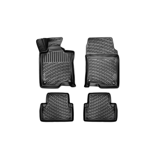 Custom Molded Rubber Floor Mat for Honda Accord 2009-2015 Black