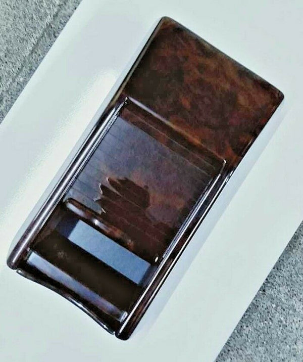 Mercedes R107 W107 C107 SL SLC 280 SLC 300SL 350SL Compatible Walnut Color Cassette Box