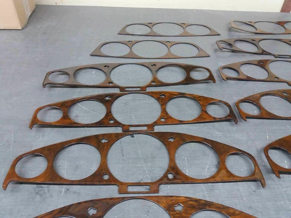 Mercedes W140 S600 S320 S500 300SE Compatible Walnut Color Speedometer Cover