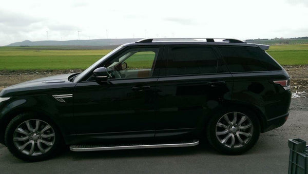Fit Range Rover Sport Gray Roof Rails Side Rails Roof Sides Luggage Port 2013>