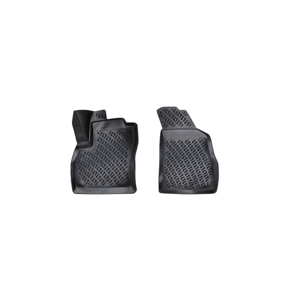Custom Molded Rubber Floor Mat for Peugeot Bipper VAN 2008 - Up Black