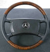 Remanufactured Mercedes Steering Wheel Fits W123 W124 W126 W201 Walnut Wood Dsgn