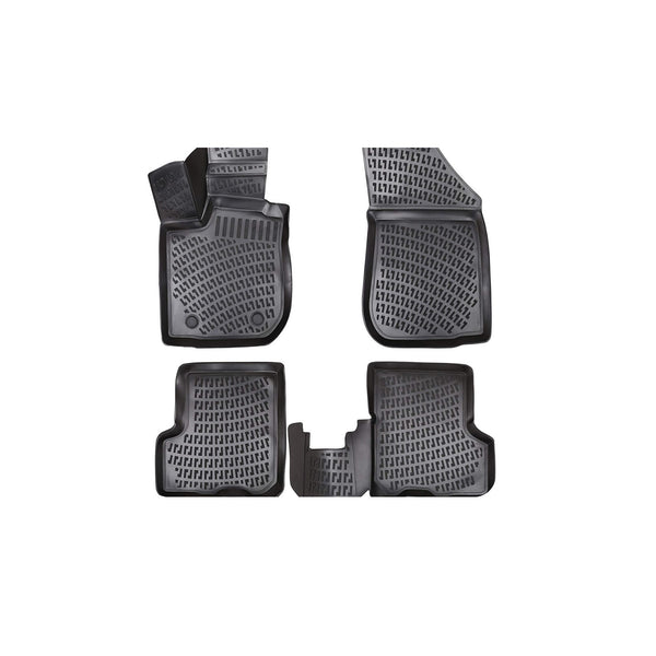 Custom Molded Rubber Floor Mat for Dacia Sandero 2012-2020 Black