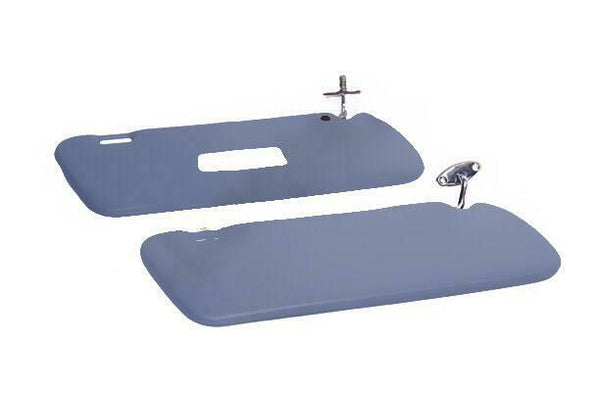 Mercedes W113 Pagoda Interior Sunvisor Mirror Gray Color Pair 67-71 250 Sl 280 SL