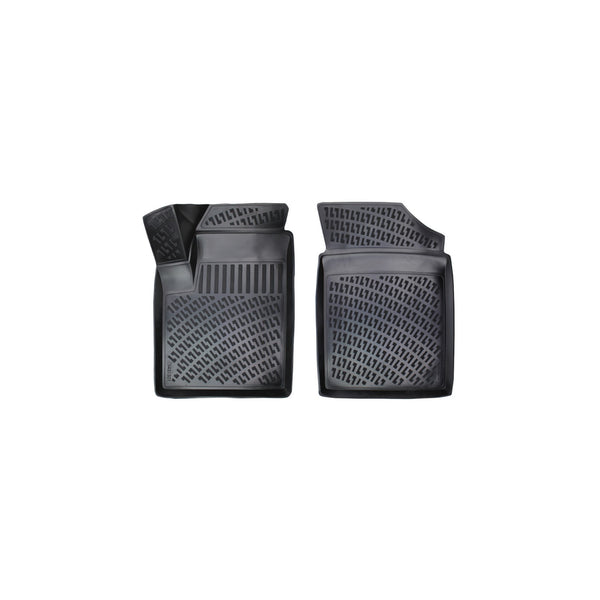 Custom Molded Rubber Floor Mat for Peugeot Partner Tepe VAN 2008 - Up Black