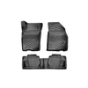 Custom Molded Rubber Floor Mat for Mercedes ML W163 1998-2005 Black