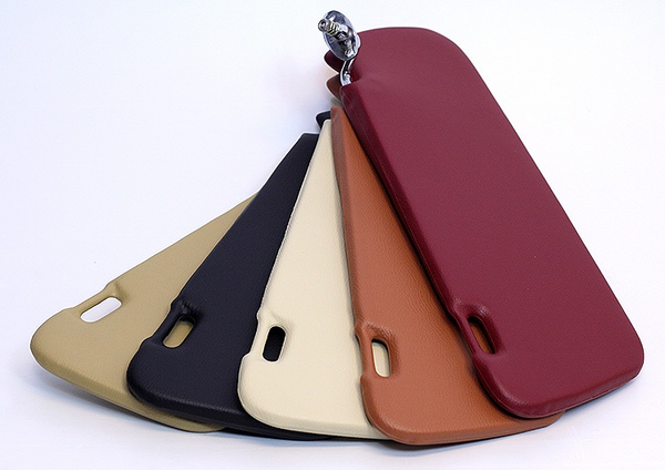 Mercedes W113 Pagoda Interior Sunvisor Mirror Black Color Pair 1967-1971 250 Sl 280 SL