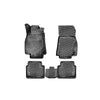 Custom Molded Rubber Floor Mat for Mercedes B-Class W245 2005-2011 Black