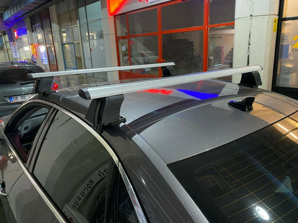 Smooth Roof Rack Cross Bars Set for Audi A4 45TFSI B9 2015-2021