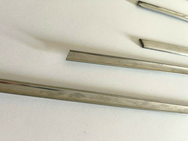 Mercedes Benz W210 Door Moulding Chrome Trims 6 PCS