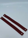 Interior Door Pull Straps for Porsche RS Miata Honda Nissan Subaru TT Burgundy