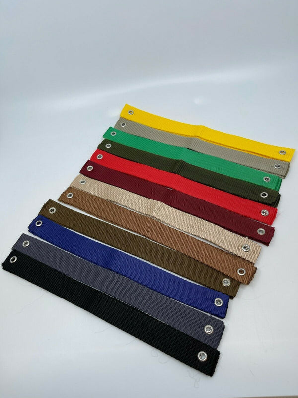 Interior Door Pull Straps for Porsche RS Miata Honda Nissan Subaru TT Burgundy