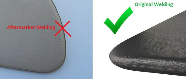 Sunvisor and Clips Set For Mercedes R107 W107 C107 Dark Blue 1078100570 1078100610