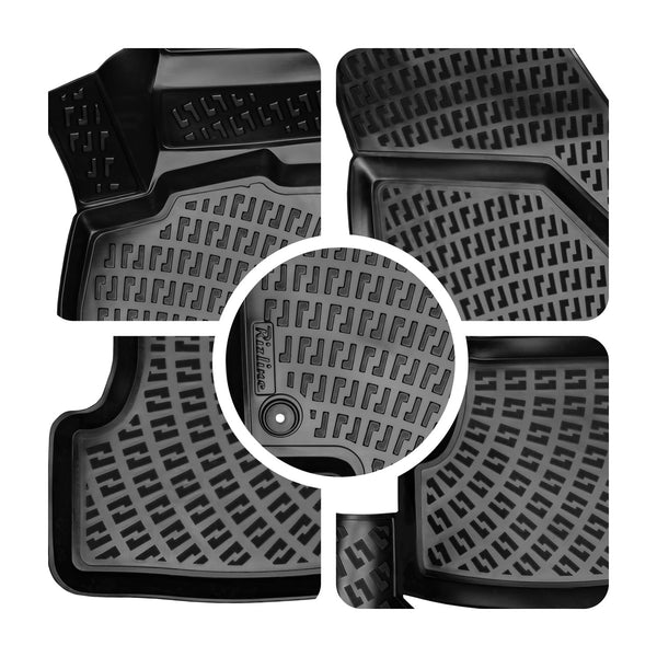 3D Molded Interior Car Floor Mat for Volkswagen Polo 2016-Up