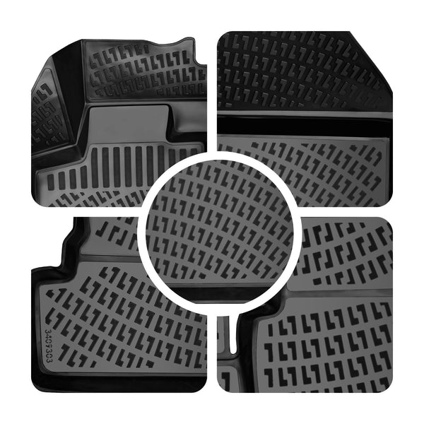 3D Molded Interior Car Floor Mat for Opel Grandland 2017-Up
