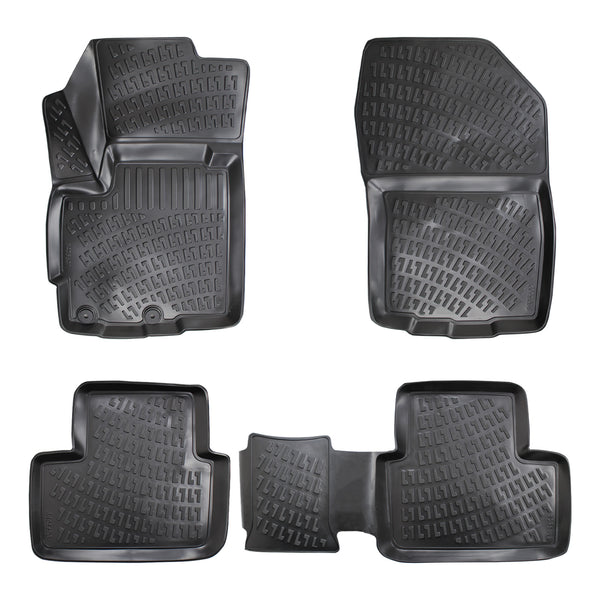 3D Molded Interior Car Floor Mat for Mitsubishi Asx 2010-Up
