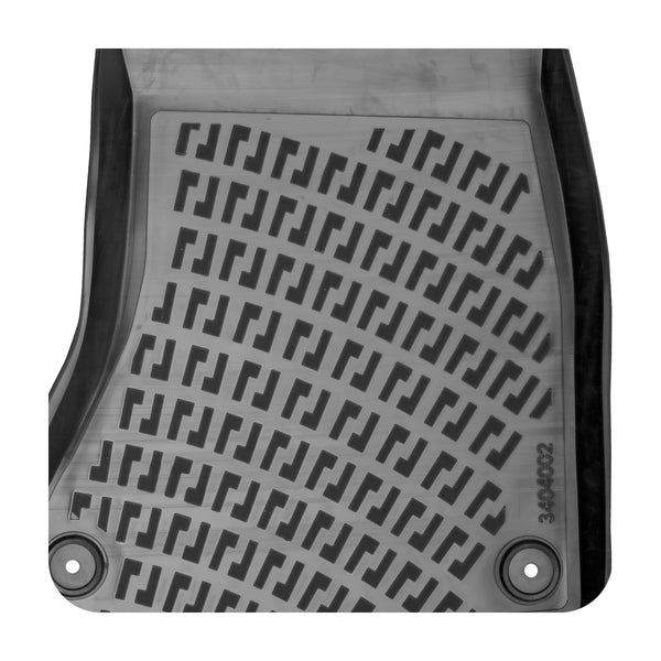 3D Molded Interior Car Floor Mat for Audi A4 B9 2015>2019 (Black)