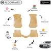 3D Molded Interior Car Floor Mat for AUDI A6 2017-Up