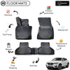 Custom Molded Rubber Floor Mat for Bmw X6 2015-2019 Black
