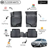Custom Molded Rubber Floor Mat for Hyundai Getz 2002 - Up Black