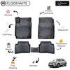 Custom Molded Rubber Floor Mat for KIA Stonic 2017 - Up Black