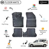 Custom Molded Rubber Floor Mat for Renault Express Combi 2021 - Up Black