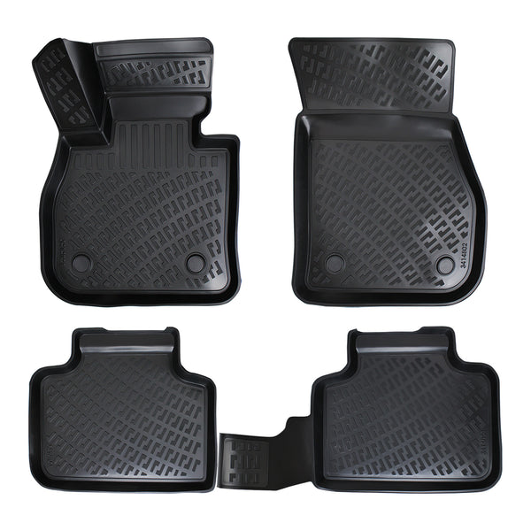 3D Molded Interior Car Floor Mat for BMW X1 2015-Up