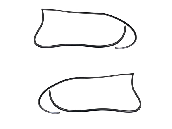 Bmw E30 Coupe 3 Series 2 Doors Weatherstrip Trunk Lid Rubber Sunroof Seal Gasket 4 Pcs