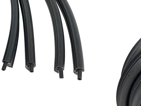 Door Body Seals Weatherstrip Inner Door Seal Gaskets For Bmw E46 3 Series 1998-2006