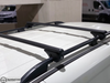 Black Fit For Toyota Land Cruiser Top Roof Rack Cross Bars 1998-2002