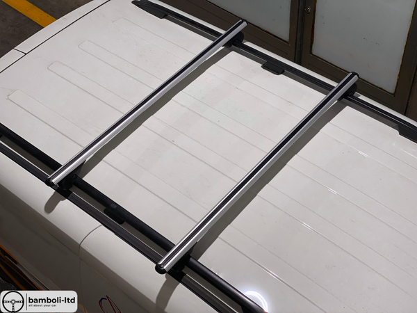 Silver Fit For Kia Sportage Top Roof Rack Cross Bars Rails Lockable 1996-2003