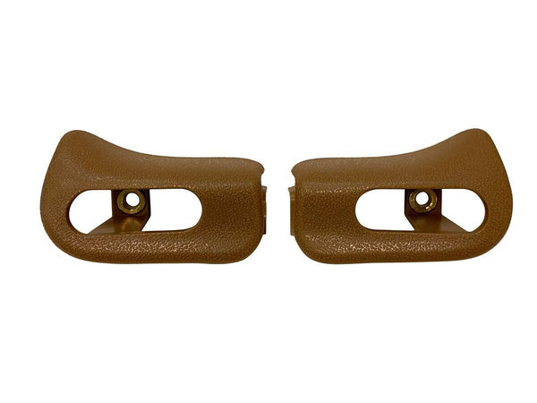 Sun Visor Trim Caps Set for Mercedes R129 SL Class 1994-2001 A1298110561 A1298110661