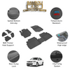 Premium 4,5D Car Floor Mat for Citroen C-Elysee 2012+
