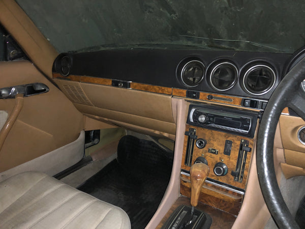 RHD Dash trim set without hole piano black