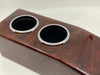 Mercedes W124 Compatible Walnut Color Center Console Cup Holder