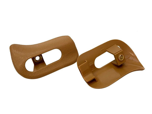 Sun Visor Trim Caps Set for Mercedes R129 SL Class 1994-2001 A1298110561 A1298110661