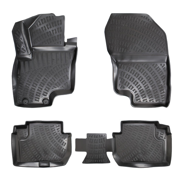 3D Molded Interior Car Floor Mat for Mitsubishi Outlander 2018-Up