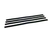 Door Weatherstrip, Scraper, Sunroof Running Channel Rubber Set For Mercedes W108