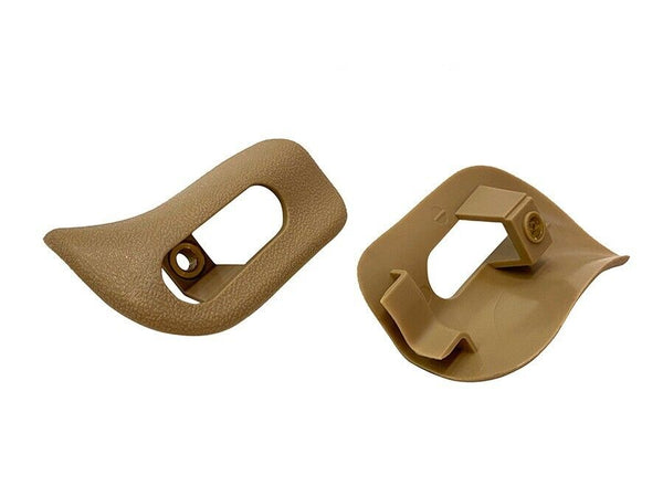 Sun Visor Trim Caps Set for Mercedes R129 SL Class 1994-2001 A1298110561 A1298110661