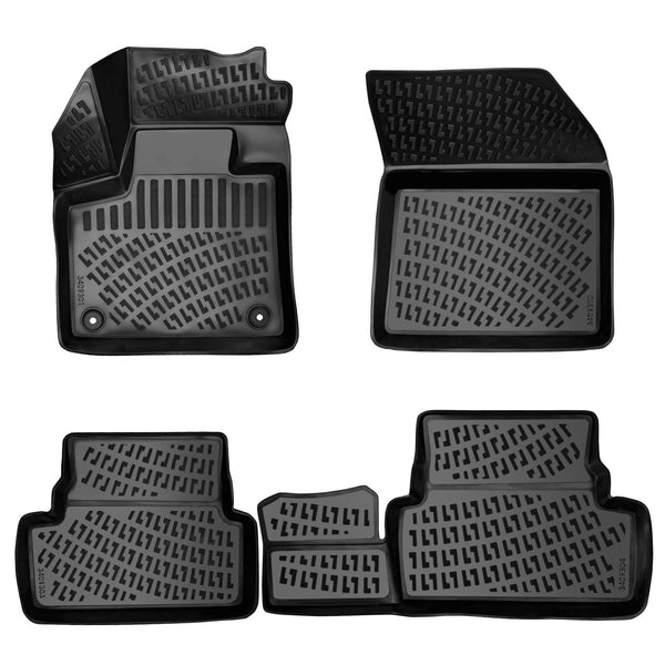 3D Molded Interior Car Floor Mat for Opel Grandland 2017-Up