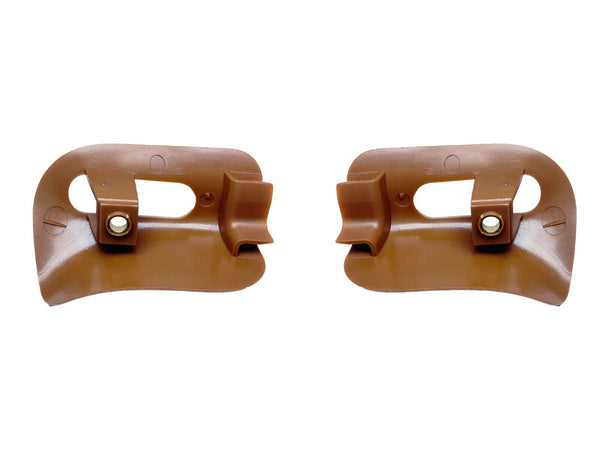 Sun Visor Trim Caps Set for Mercedes R129 SL Class 1994-2001 A1298110561 A1298110661