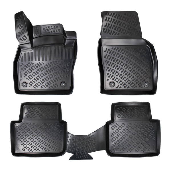 3D Molded Interior Car Floor Mat for Skoda Kamiq