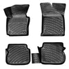 3D Molded Interior Car Floor Mat for Volkswagen Touran 2015-Up
