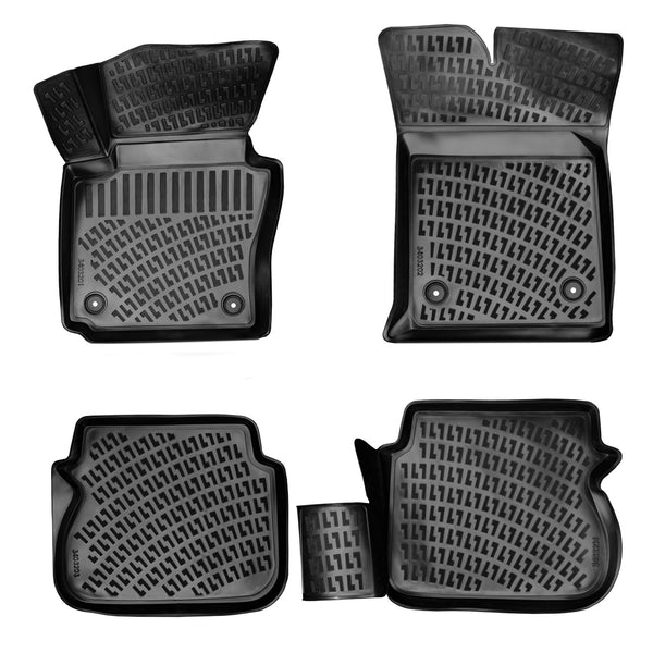 3D Molded Interior Car Floor Mat for Volkswagen Touran 2015-Up