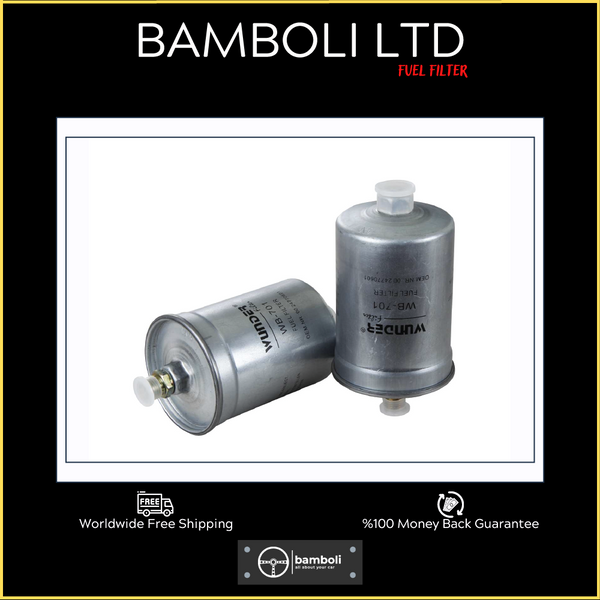 Bamboli Fuel Filter For Mercedes 124-201-202 W190 Serie 102 Engine 24770601