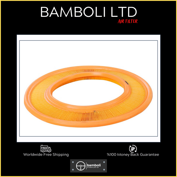 Bamboli Air Filter For Mercedes W123 200(80-85)-W124 200(85-90) Carbon 20941602