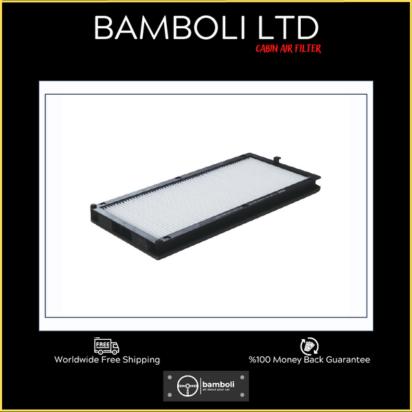Bamboli Cabin Air Filter For Bmw 5 Series e34 - 7 Serie E32 64311390870