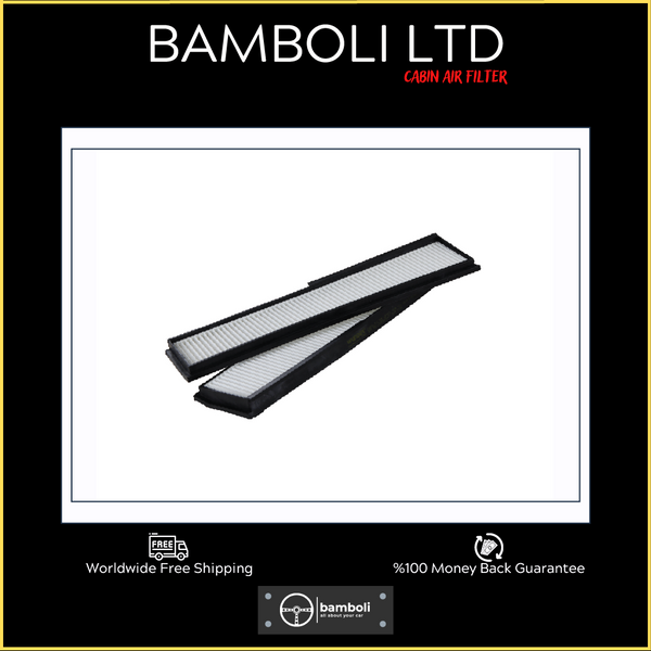 Bamboli Cabin Air Filter For Mercedes 124E Klass(Double) 124 835 0047