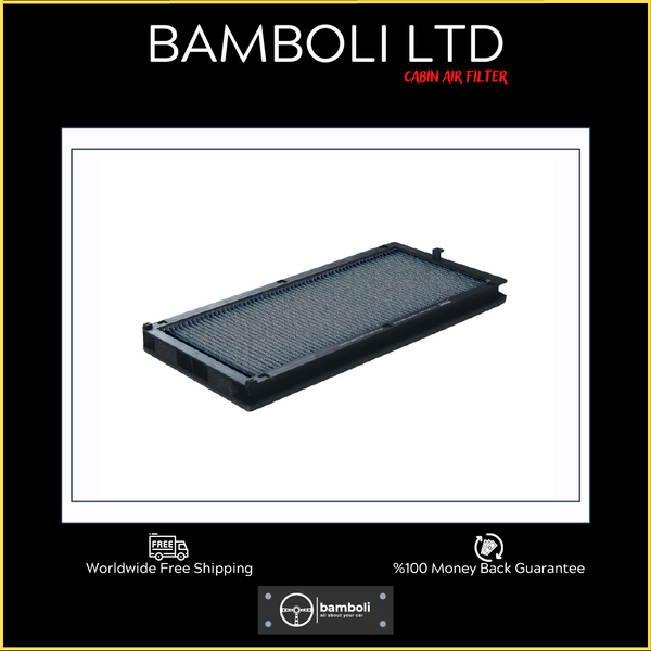 Bamboli Cabin Air Filter For Bmw 5 Series e34 - 7 Serie E32 64311390836